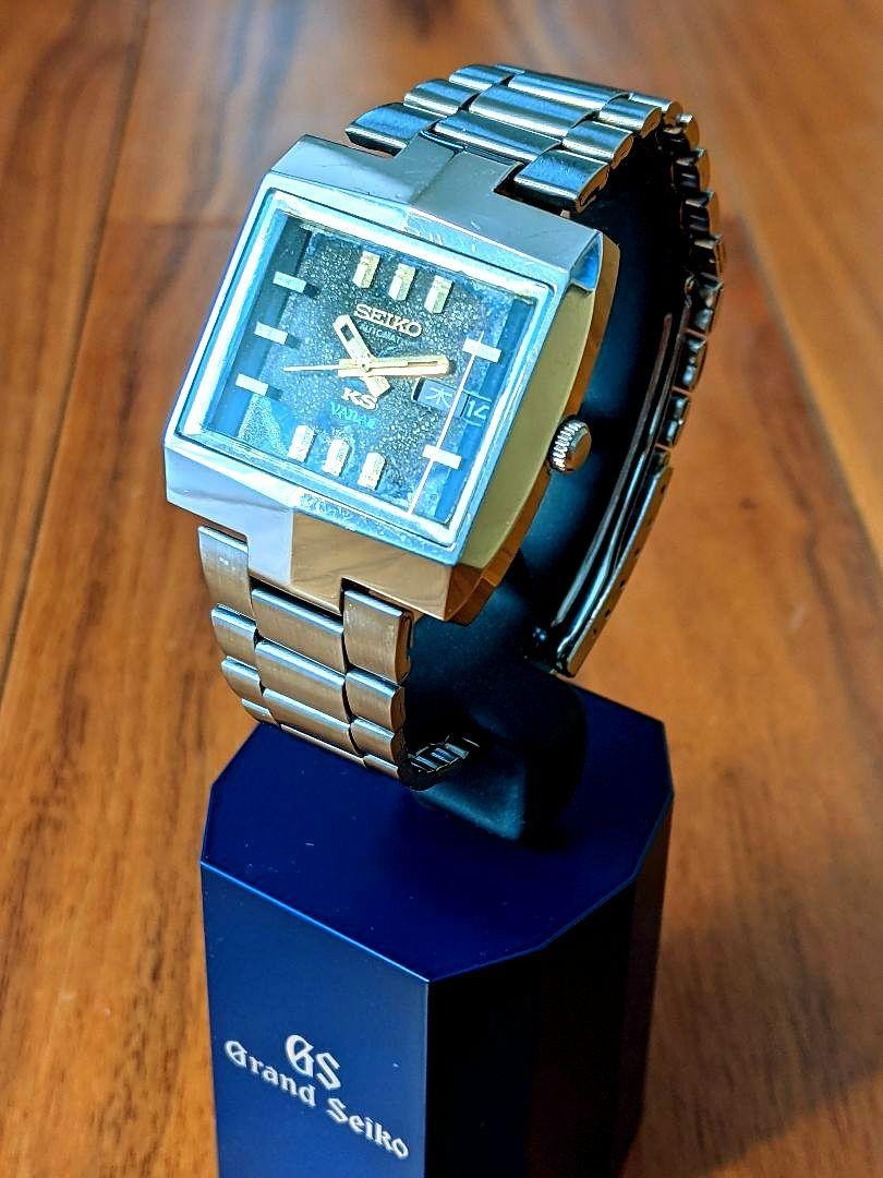 Seiko King Seiko Vanac 5626 5050 Auto Square Watch Rare Vintage