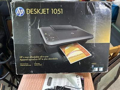 HP Deskjet 1051 All-In-One Color Printer Scanner Copier Open Box/Tested