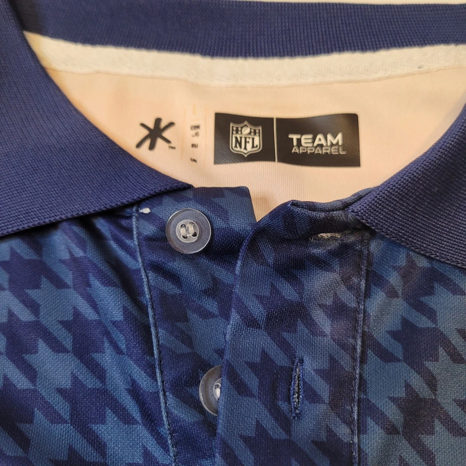 Camiseta polo de manga corta de los Denver Broncos de la NFL Apparel para hombre talla grande Foto 3 de 4