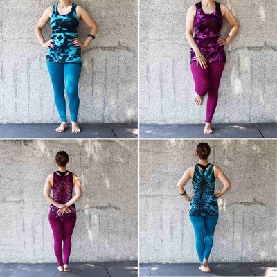 Longshirt eng geschnitten Batik Tie dye Eye