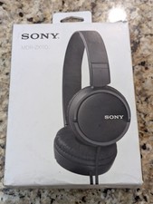Sony MDR ZX110 Headphones Wired Black