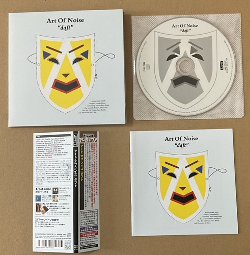 Art Of Noise Daft Rare Japanese Ltd Edition CD Obi + Booklet ZTT 2009 Complete