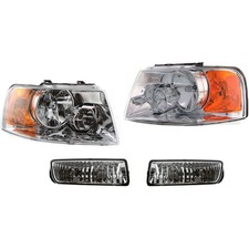 Fog Light Headlight Kit For 2003-2006 Ford Expedition Left And Right With Bulb Fog Light Headlight Kit For 2003-2006 Ford Expedition Left And Right With Bulb