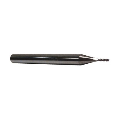 CERATIZIT 12180677 .010'''''''' Size, .030'''''''' LOC, 4 Flute, Solid Carbide Ball/Roug