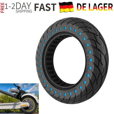 E-Scooter Vollgummi Reifen 10''x2.5 für Ninebot Max G30 G30D +Hebelfelge