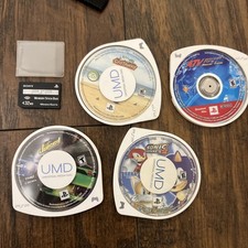 Sony PSP 32MB Memory Stick Duo Card And 4 PSP Games