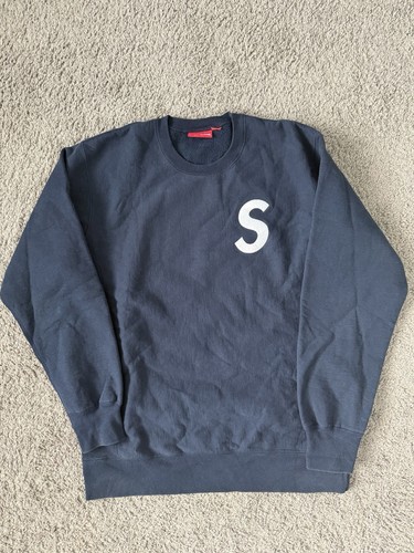 Supreme S Logo Crewneck Sweater Size XL 2017