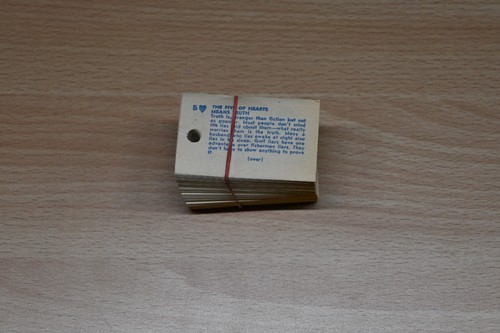 Stack Of Vintage Ask Swami Vending Machine Fortunes / Cards - Lot #7