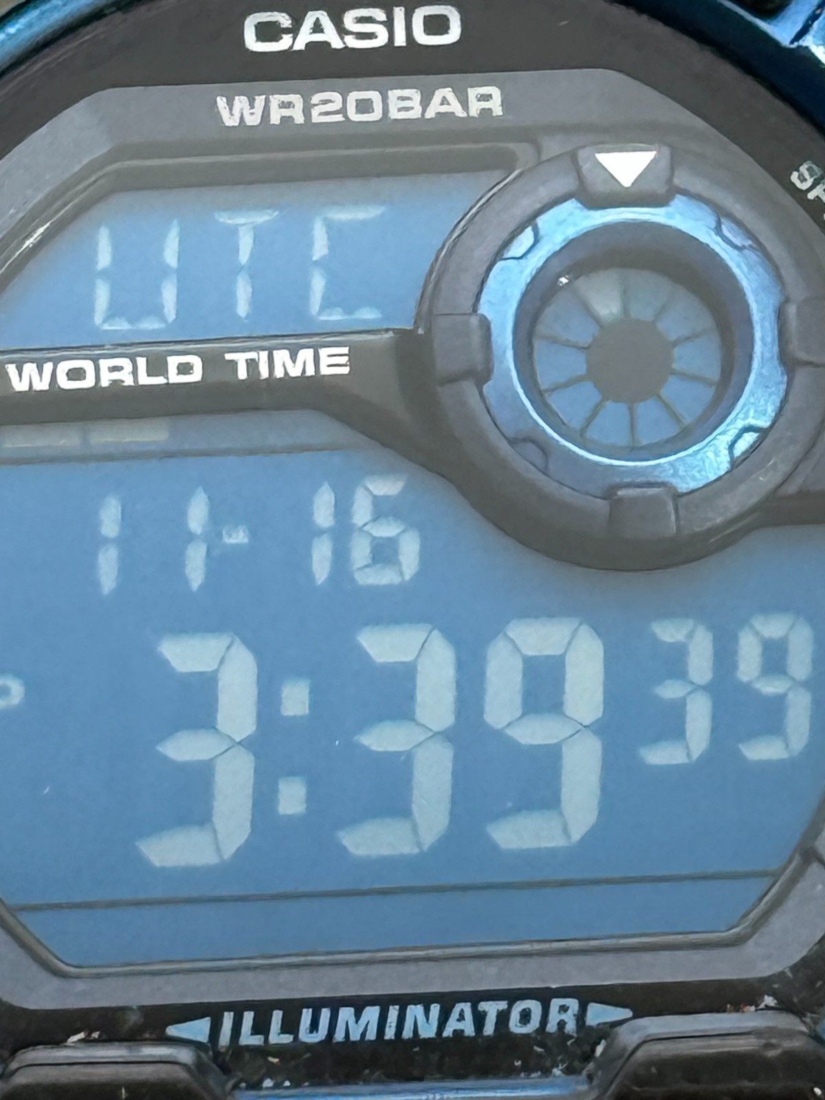 Casio G-Shock G-8900A-1CR 52mm Black Blue Digital Sport Watch