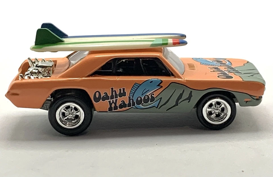 Литой автомобиль Dodge Dart 1970 Johnny Lightning Surf Rods Oahu Wahoos отдельно - Изображение 2 из 4