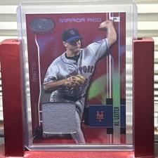 /250 Mint🔥 2003 Leaf Certified Materials Al Leiter #118 Mirror Red Game Worn!!