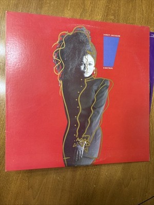 Janet Jackson Control LP Vinyl 1986 Plays Great VG++ Cover, VG Vinyl