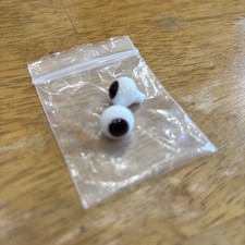 BJD 1 Pair Replacement Glass Doll Eyes 12mm - Brown New