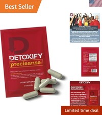 Natural Detox Capsules - Dandelion and Milk Thistle for Liver and Kidney Support