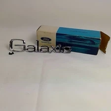 1972 NOS FORD GALAXIE LTD DECK LID TRUNK NAMEPLATE EMBLEM D2AZ-6542528-A