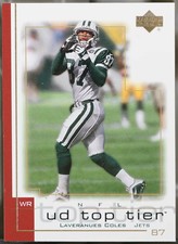 2001 Upper Deck Top Tier #120 Laveranues Coles Football NM