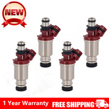 4pcs Fuel Injectors For Toyota Corolla 93-97 Celica Geo Prizm 1.8l Fast Shipping