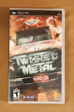 Twisted Metal Head-On | Sony PSP  2005 | Manual + Case ONLY | NO GAME