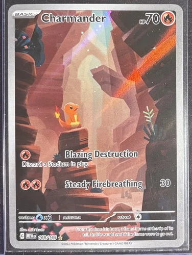 2023 Charmander SIR #168 Pokemon Scarlet & Violet 151 UNGRADED