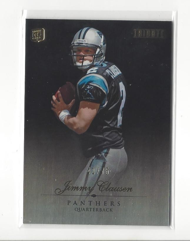 Jimmy Clausen Topps Tribute #31 Black