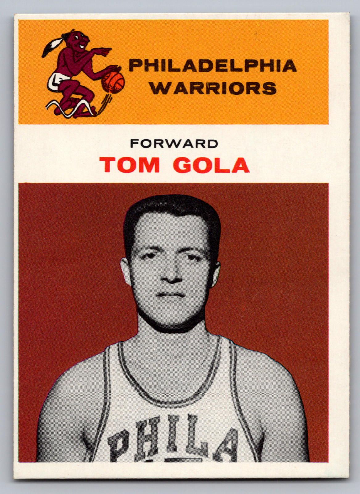 Tom Gola #14 Basketball Cards 1961 Fleer trading card — raw and PSA graded price guide