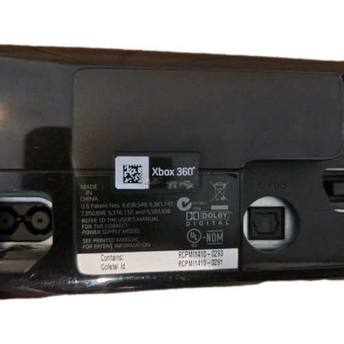 Consola Oficial Xbox 360 S Modelo 1439 Configuración Completa UK PAL Probada 250GB UK Genuina - Imagen 13 de 19