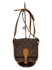 LOUIS VUITTON Shoulder Bag Cartesière PM_Monogram Canvas_BRW PVC Brown Used