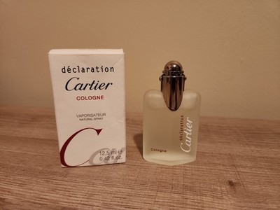 DECLARATION CARTIER  Cologne  EDT  spray size ::  12.5 ML /0.42 oz   Travel Spy