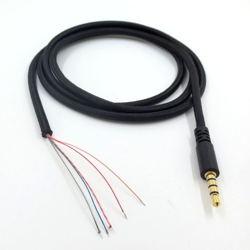 1.1/1.5M Headset Repair Cable For Kingston HyperX Cloud/Core/Silver Headphone - Picture 5 of 8