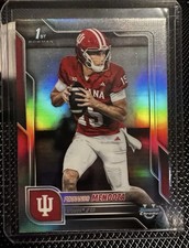 2025 Bowman University Chrome Fernando Mendoza #109 Aqua Refractor /325 (RC)