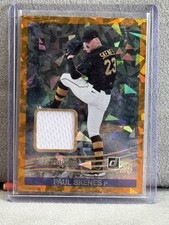 2024 Panini Donruss - Retro 1984 Materials Paul Skenes #23 Orange Ice (MEM, RC)