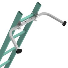 Heavy Duty Aluminum Ladder Stabilizer for Roof Gutter Guard Cleaning Non-Slip