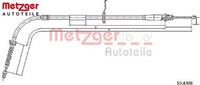 Metzger 10.4308 Seilzug FüR Feststellbremse Handbremsseil Bremsseil FüR Mini