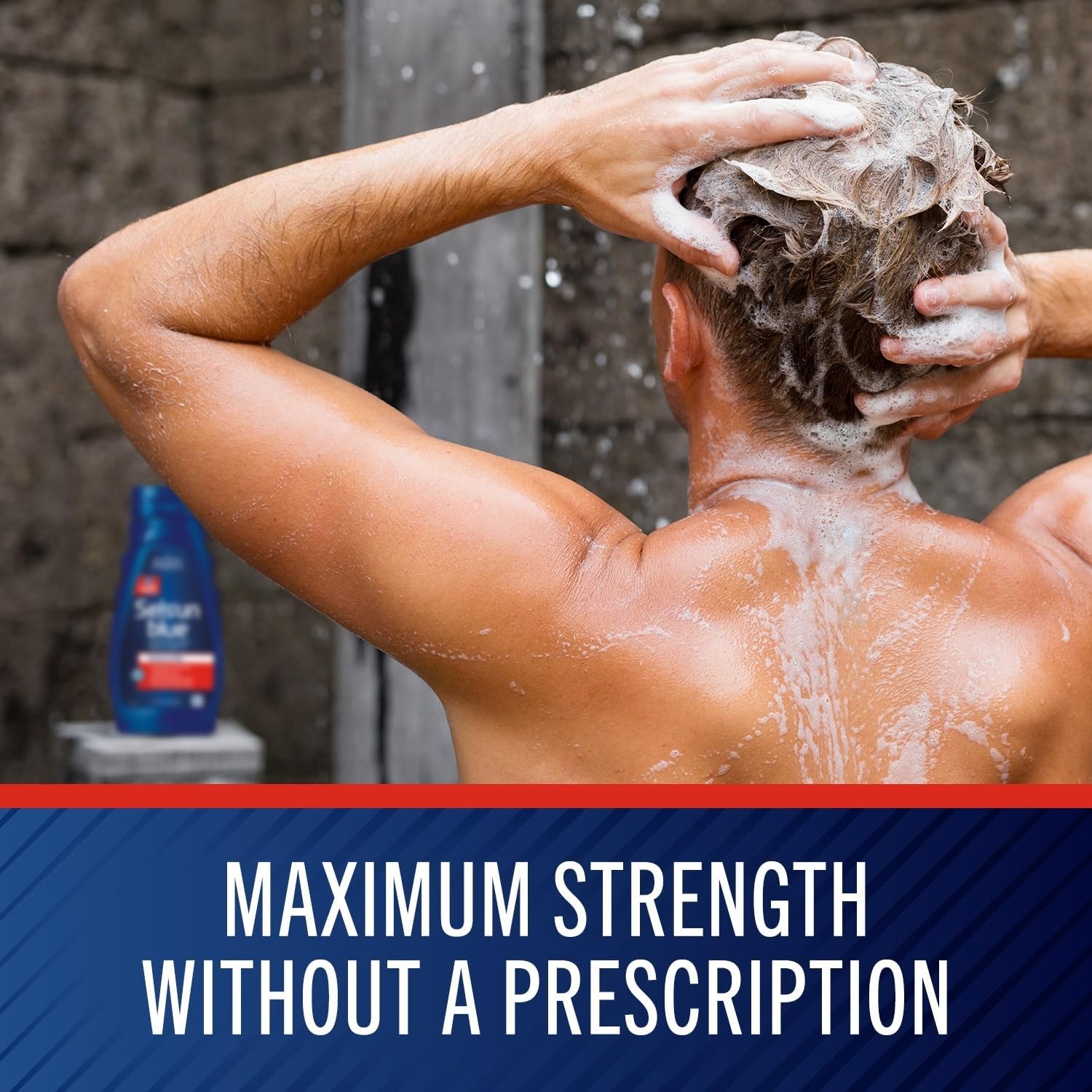 Selsun Blue Medicated Antidandruff Shampoo, Maximum Strength Scalp Treatment...