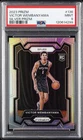 2023 PANINI PRIZM SILVER PRIZM #136 VICTOR WEMBANYAMA ROOKIE RC PSA 9