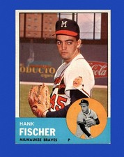 1963 Topps Set-Break #554 Hank Fischer EX-EXMINT *GMCARDS*