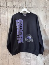 Vintage 1991 Colorado Rockies Jostens Artex Crewneck Sweater XL Made In USA 90s