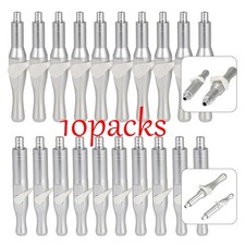 10 Dental Saliva Ejector Suction Valve High Strong Short Weak Tip Adaptor HVE/SE