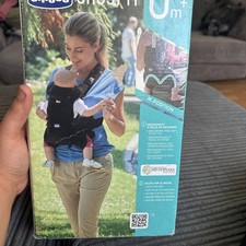 Chicco Easyfit Baby Carrier Size 0m+ Black With Box