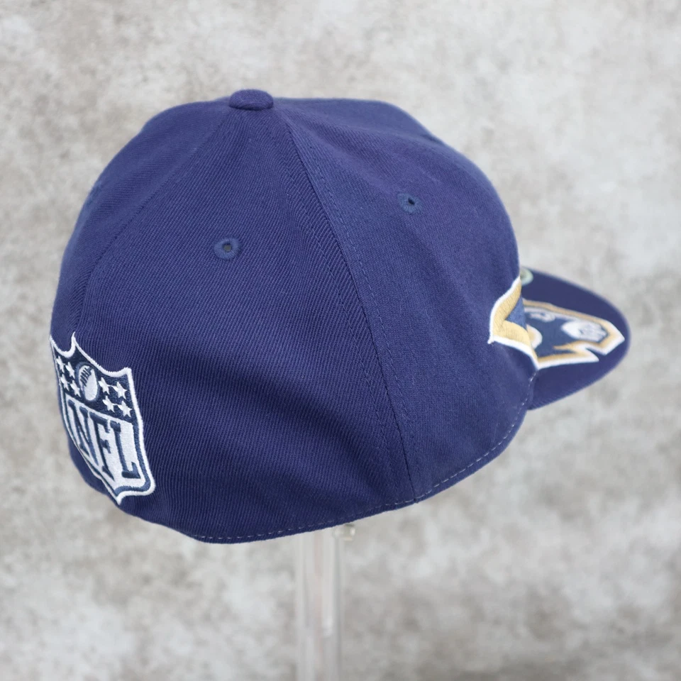 Gorra de pelota St. Louis Rams Reebok para hombre NFL Flexfit grande 7 1/4 - 7 5/8 Foto 4 de 4