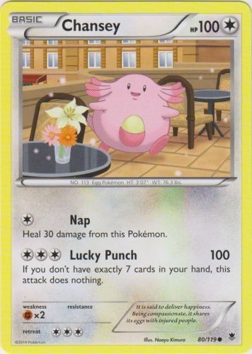 Chansey - 80/119 - Common - Moderately Played