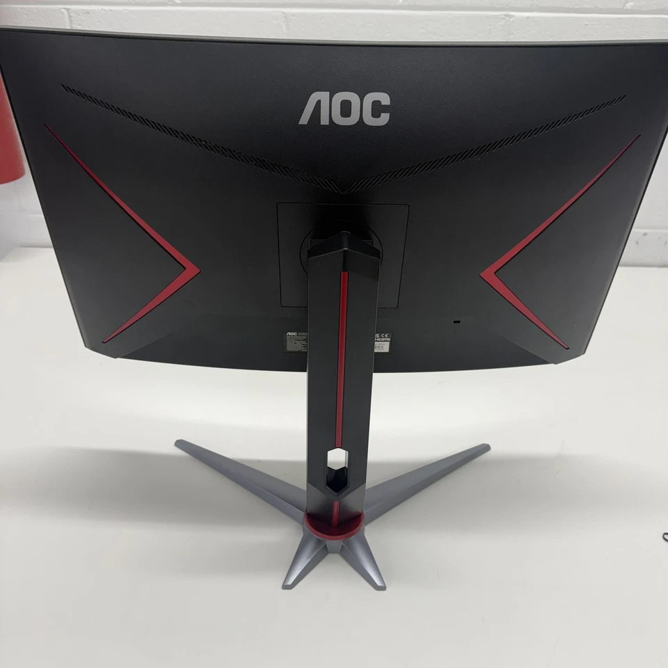 AOC C27G2Z 27" Curved Frameless Ultra-Fast Gaming Monitor, FHD (Damaged Screen) - Image 3 of 4