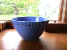 VINTAGE MCCOY LARGE BLUE MIXING BOWL