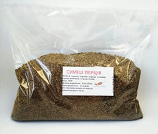 Mix of ground peppers, 200 g / 7.05oz. White, black, green, pink. Very aromatic