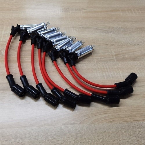 8* PERFORMANCE Spark Plug Wires For CHEVY GMC 1999-2006 LS1 VORTEC 4.8 5.3 6.0 - Picture 5 of 17
