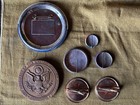 GREAT GROUP OF RICHARD NIXON ITEMS: 1 MEDAL, 2~TIE TACKS, & 4 ASST. BUTTONS~NICE — photo 9