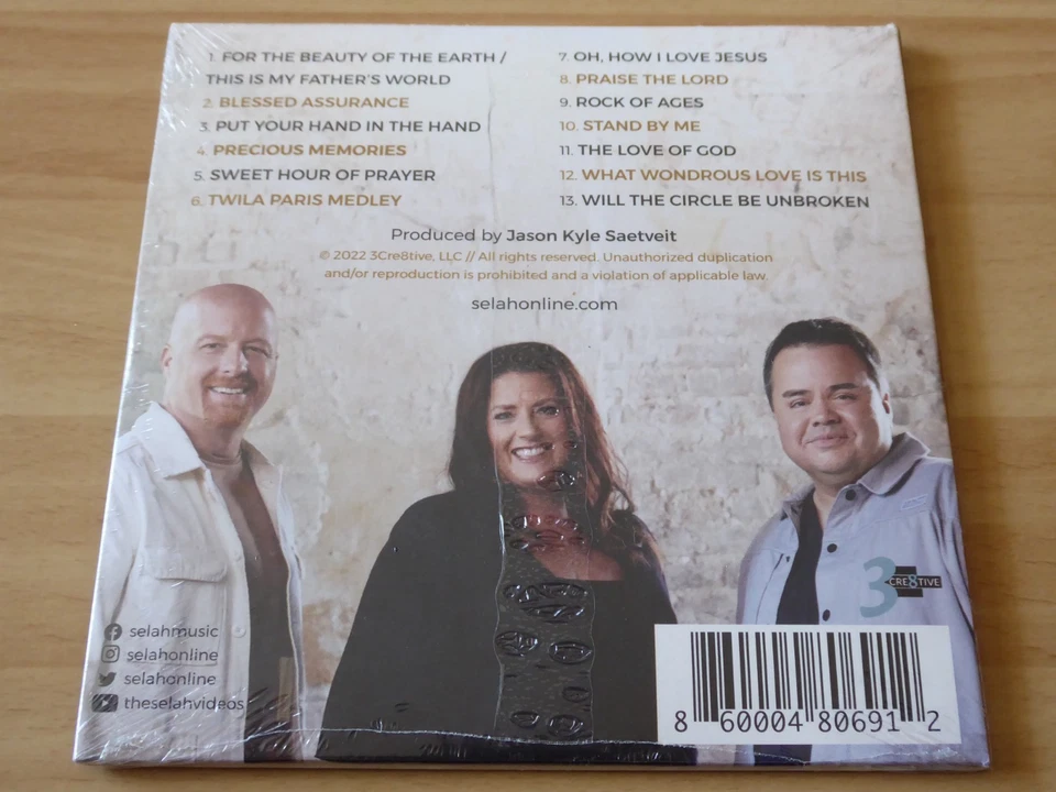 SELAH - Greatest Hymns Vol. 3 - CD christlich Vokal-Trio Worship NEU - Bild 2 von 2
