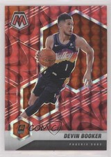 2020-21 Panini Mosaic Reactive Red Prizm Devin Booker #33 0y1a