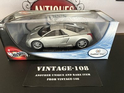 Hot Wheels Cadillac Cien V12 Concept Car Die Cast Model 1:18 Scale