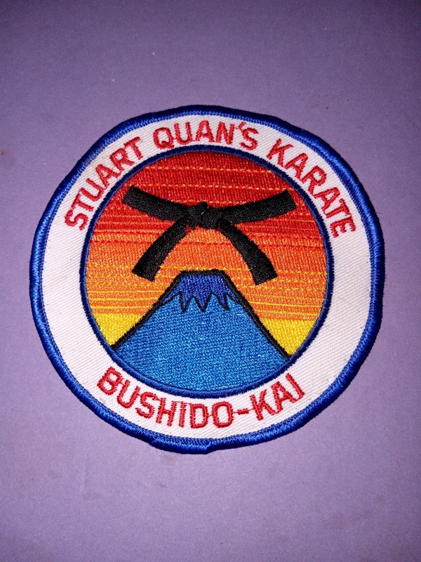 Stuart Quan's Karate Bushido - Kai Original Vintage Patch Fresno California 